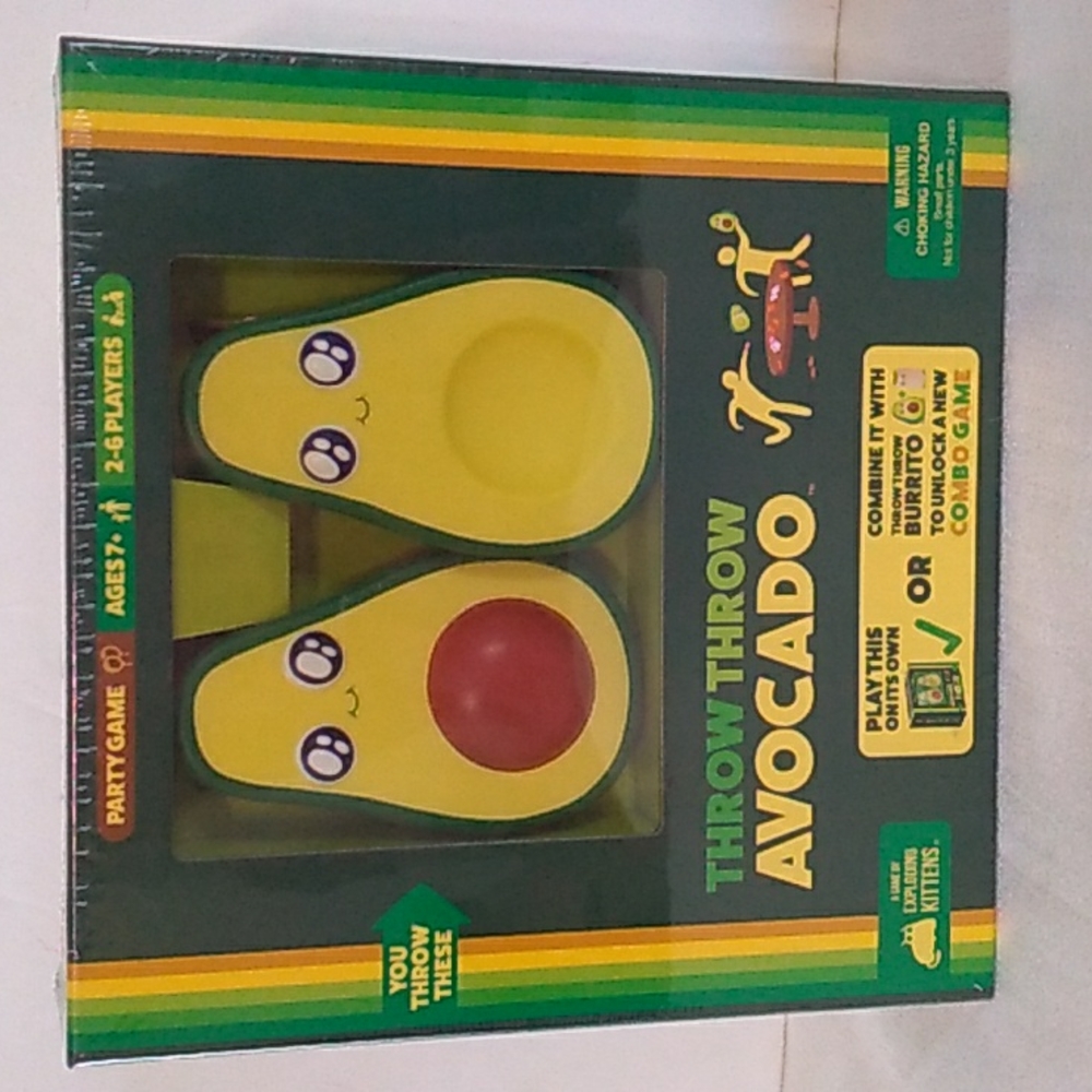 Throw Throw Avocado by Exploding Kittens from the makers of throw throw burrito